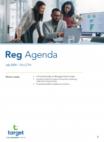 Reg Agenda July 2024